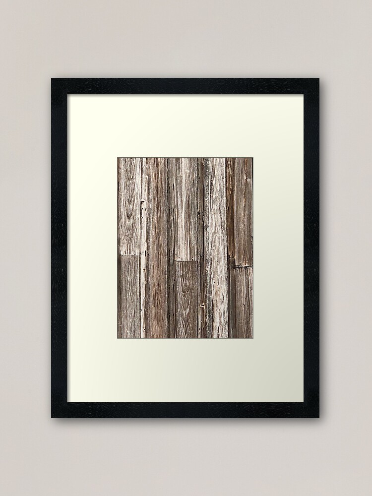 Barn Board From 1854 Framed Art Print By 2crabbysisters Redbubble