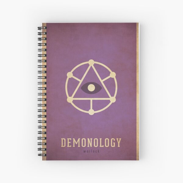 Vista previa del artículo con la obra «Demonology Warlock - WoW Minimalism», diseñado y vendido por dcmjs.
