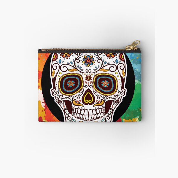 Item preview, Smiling Fancy Skull Artwork Happy Halloween! designed and sold by Capiral Bucketlist.