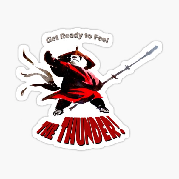 Get Ready to feel the Thunder! Sticker