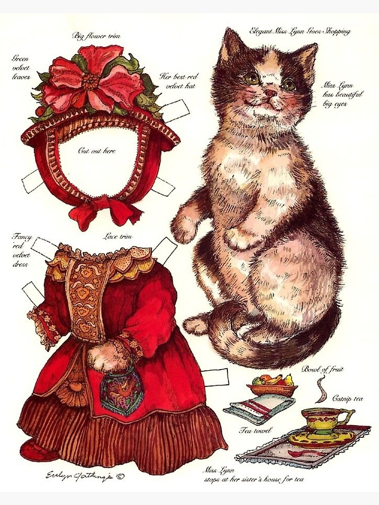 Fancy Victorian Cats Vinyl