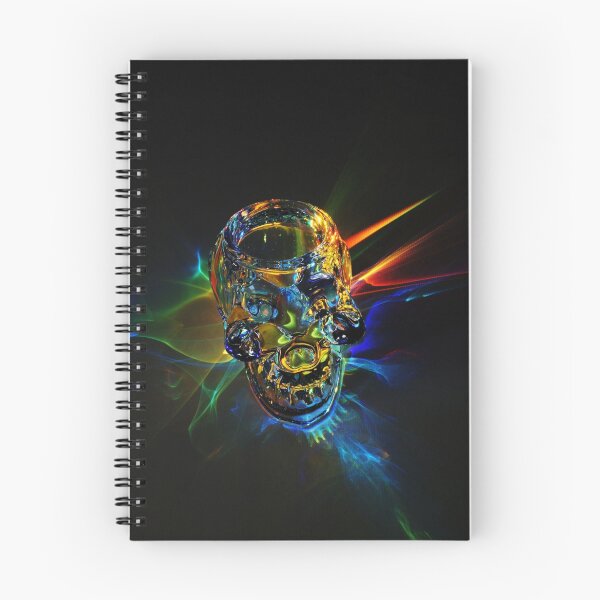 Item preview, Glass skull blasting through the color wall designed and sold by Randomthings.