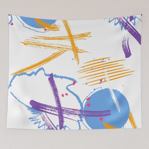 Item preview, Orange blue splash designed and sold by Milatoo.