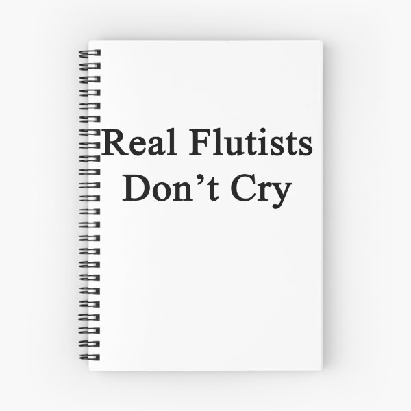 Item preview, Real Flutists Don't Cry  designed and sold by supernova23.