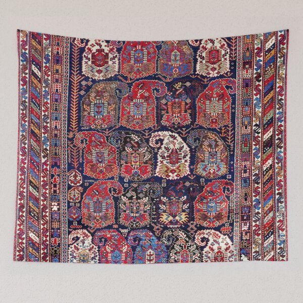 Item preview, Afshar Kerman  Persian Antique Carpet designed and sold by Vicky Brago-Mitchell®.