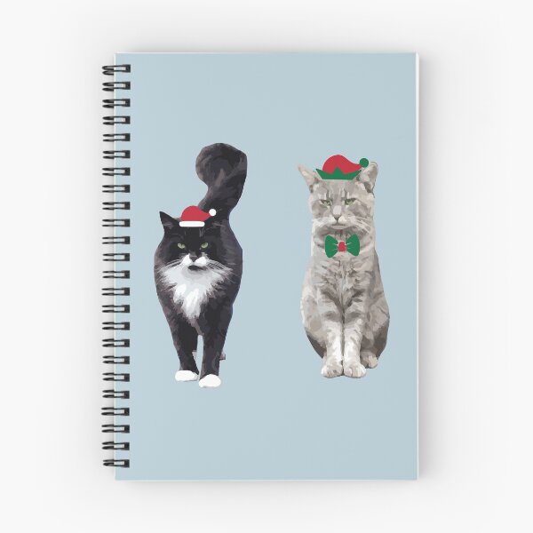 Item preview, Winter Holiday Porch Cats designed and sold by kelseyvdesign.