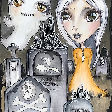 Artwork thumbnail, Crystal Graveyard by RuffledAndPunk