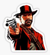 Arthur Morgan Red Dead Sticker