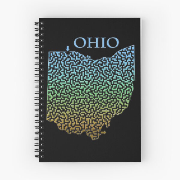 Item preview, Ohio State Outline Maze & Labyrinth designed and sold by gorff.