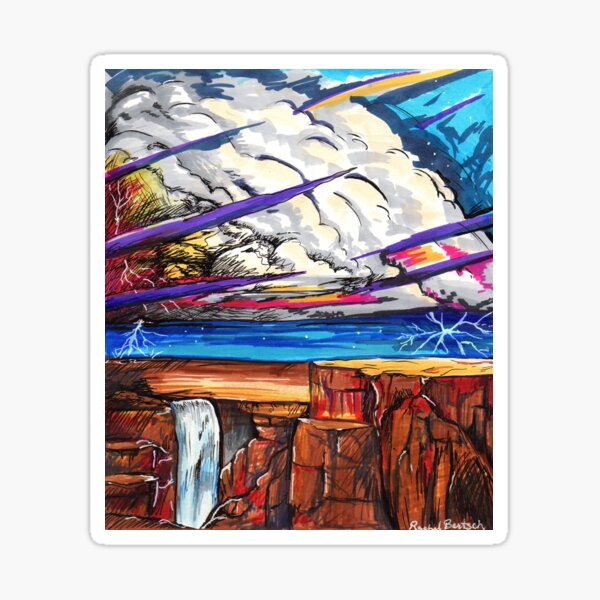 Thunderhead Cloud Sticker