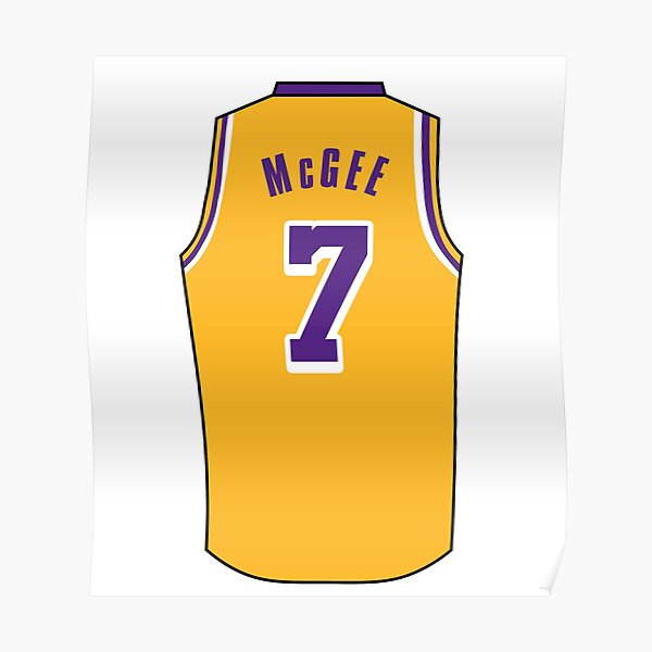 javale mcgee jersey number