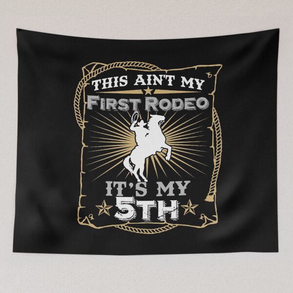 Item preview, This Ain't My First Rodeo It's My 5th Birthday designed and sold by sabertronics.