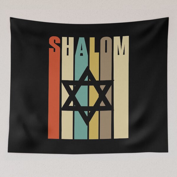 Item preview, Vintage Jewish Shalom Silhouette With Star Of David designed and sold by sabertronics.