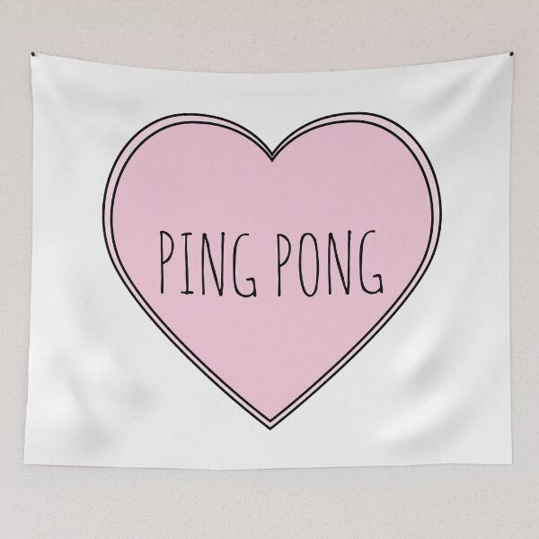 Item preview, Ping Pong Heart designed and sold by teesaurus.