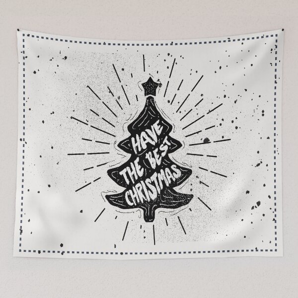 Item preview, Hand Drawn Christmas Tree Greeting Card designed and sold by leen12 Art Designs Prints.