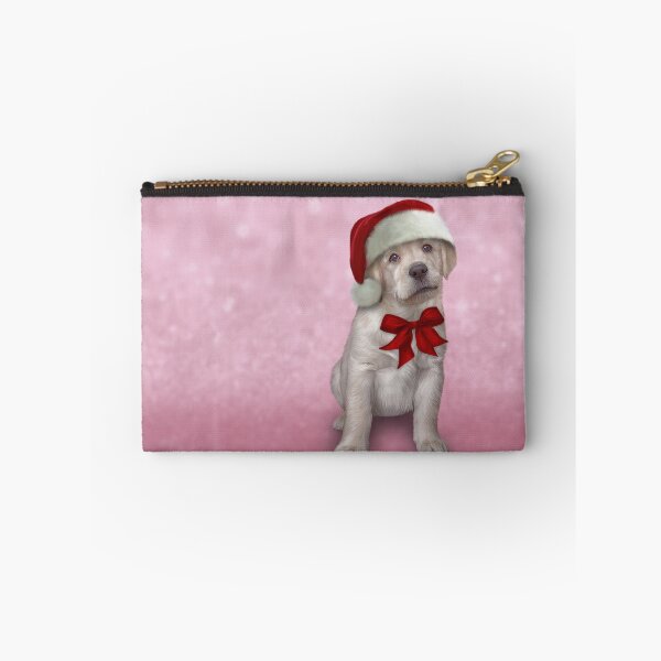 Item preview, Drawing dog, puppy Labrador in red hat of Santa Claus  designed and sold by bonidog.