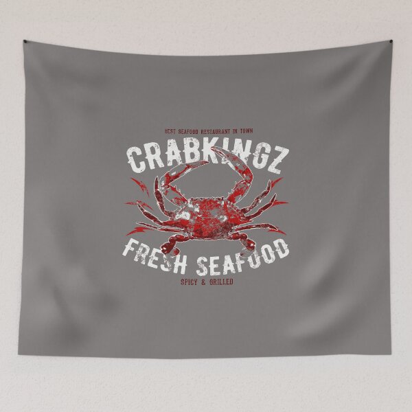 Item preview, Crabkingz Fresh Seafood - Spicy & Grilled designed and sold by flipper42.