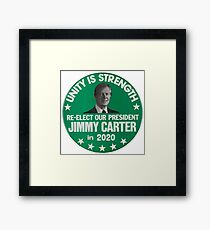 Jimmy Carter 2020 Framed Print