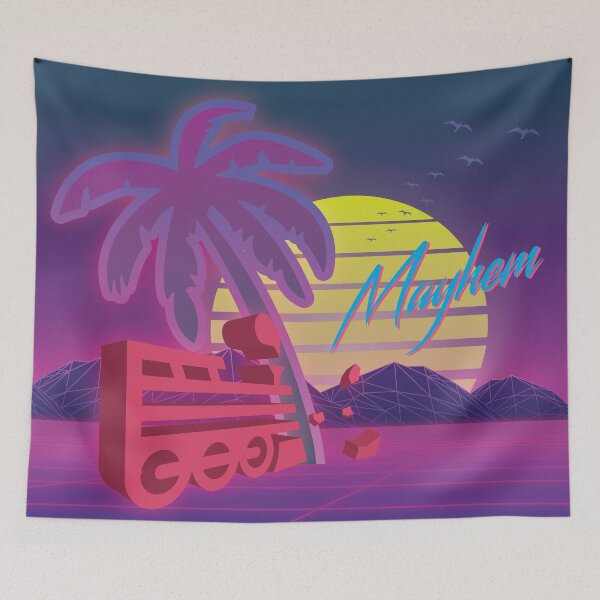 Artikelvorschau, Vaporwave Mayhem entworfen und verkauft von muckmuddy.