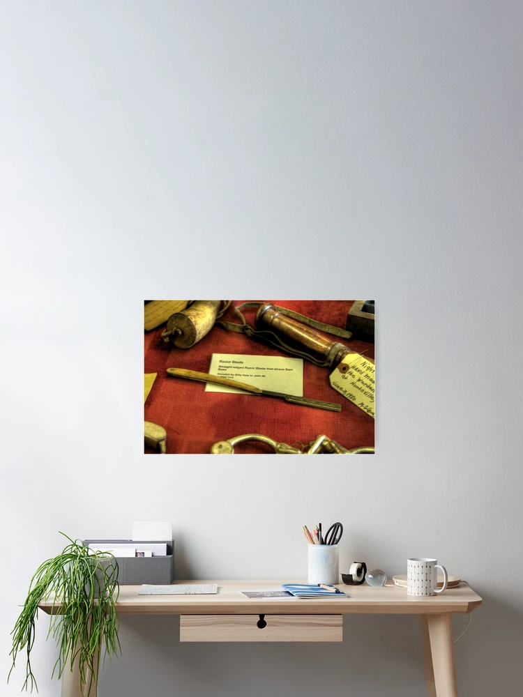 Thumbnail 2 of 3, Poster, Straight Razor designed and sold by Terence Russell.