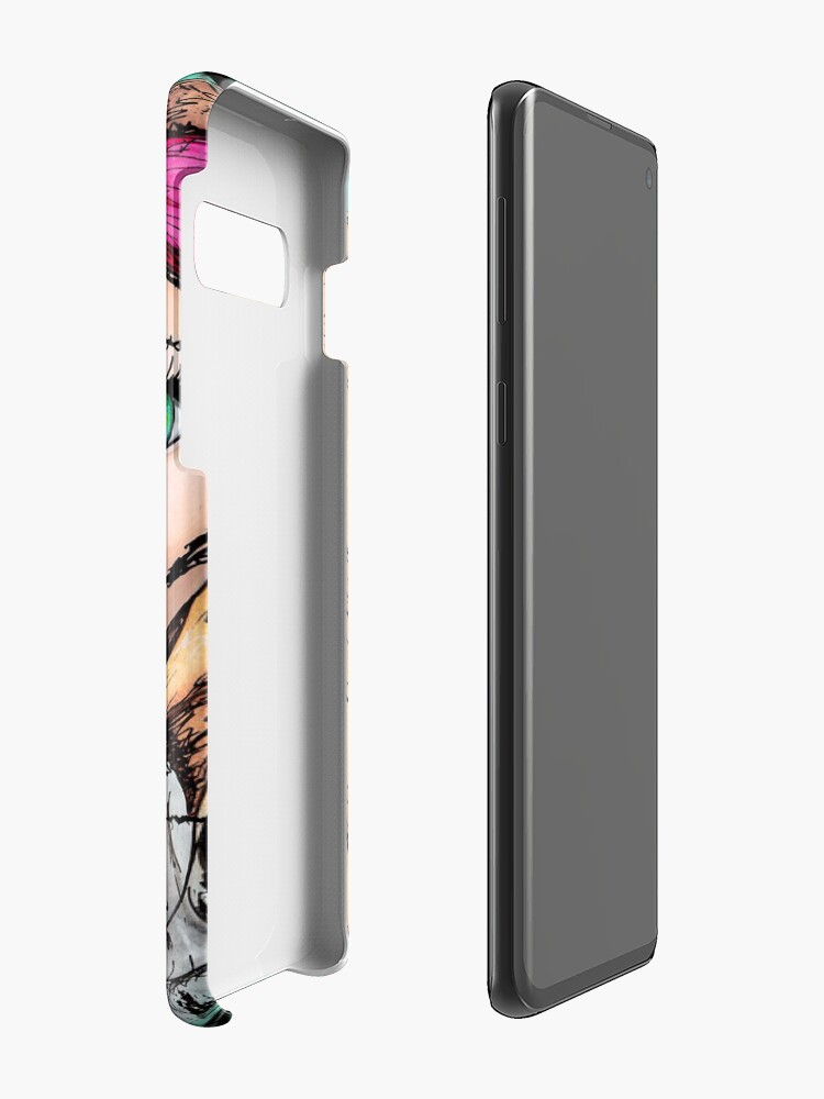 Alternate view of Cat Girl Case & Skin for Samsung Galaxy