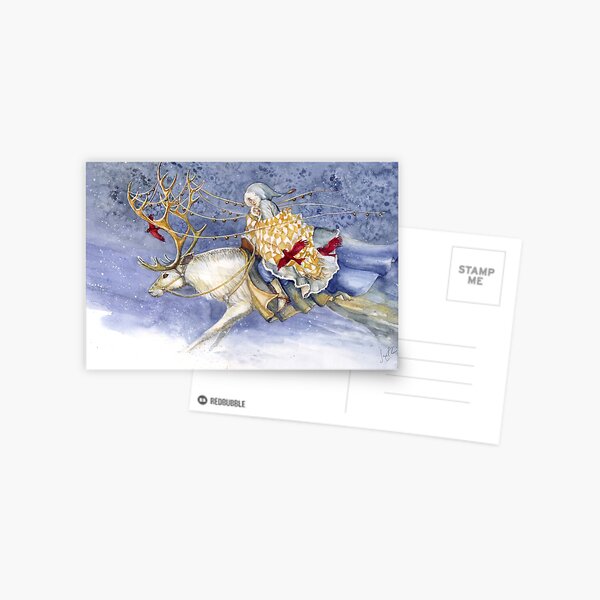 The Winter Changeling Postcard