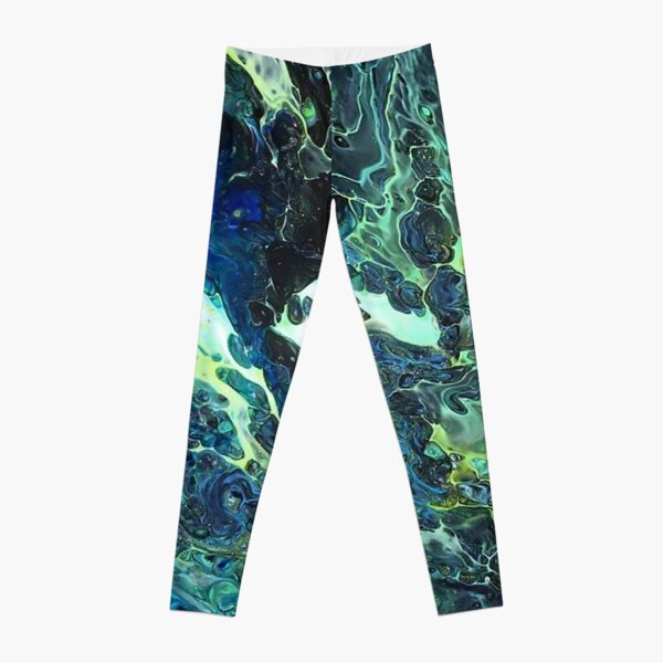 Arcane - Fluid Art/Acrylic Pour Leggings
