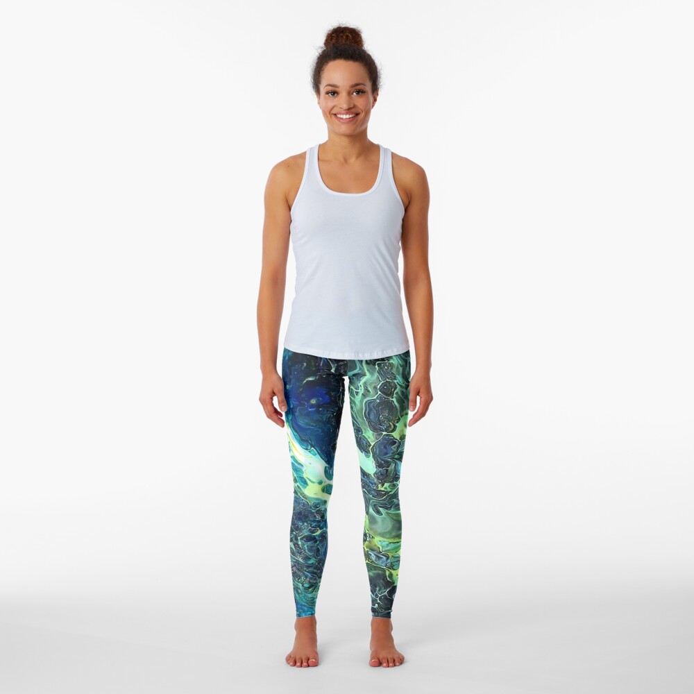 Arcane - Fluid Art/Acrylic Pour Leggings