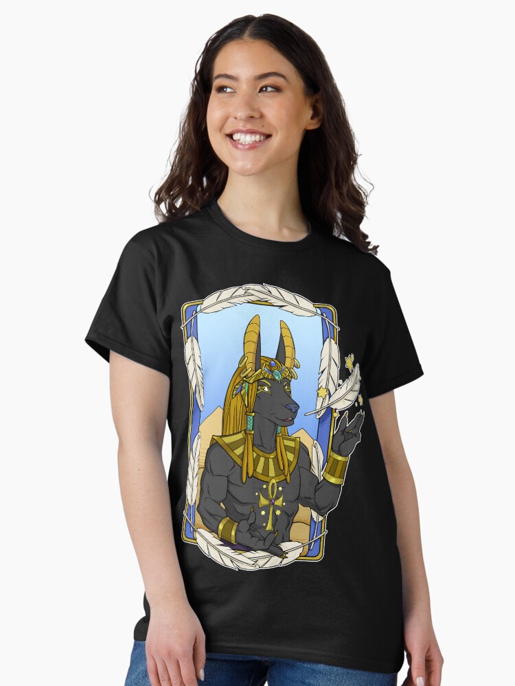 Thumbnail 1 of 7, Classic T-Shirt, Souls of Anubis designed and sold by cybercat.