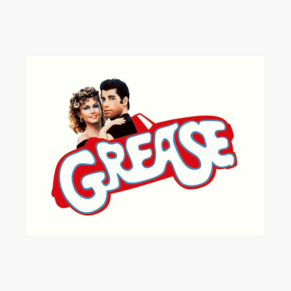 Grease Is The Word Art Prints Redbubble