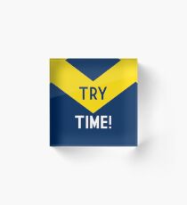 TRY TIME! - Cowboys Acrylic Block