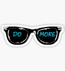 Casey Neistat Sunglasses - DO MORE - Blue Sticker