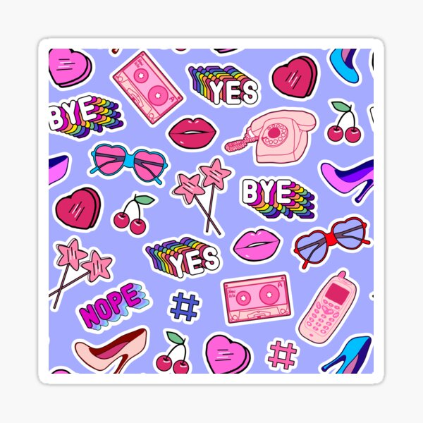 Girl things Sticker