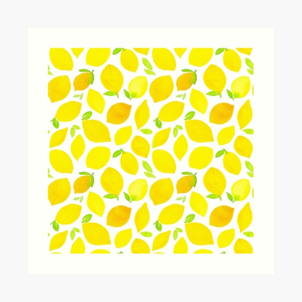 Bright happy lemon yellow color solid plain block colour