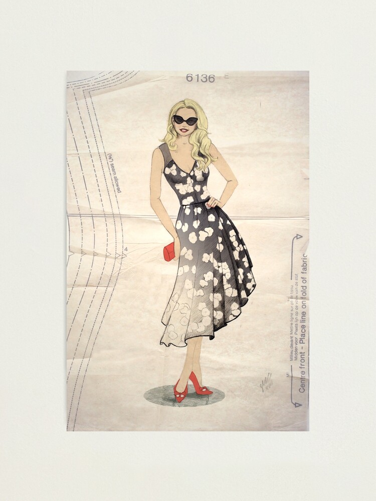 Alternate view of Old Hollywood Glam Photographic Print