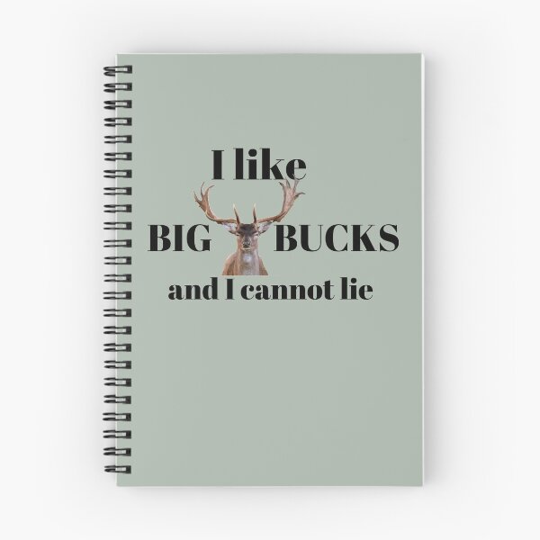 Item preview, I Like Big Bucks and I Cannot Lie Funny Design designed and sold by teeshirtcraze.