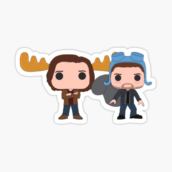 Rocky and Bullwinkle Sticker