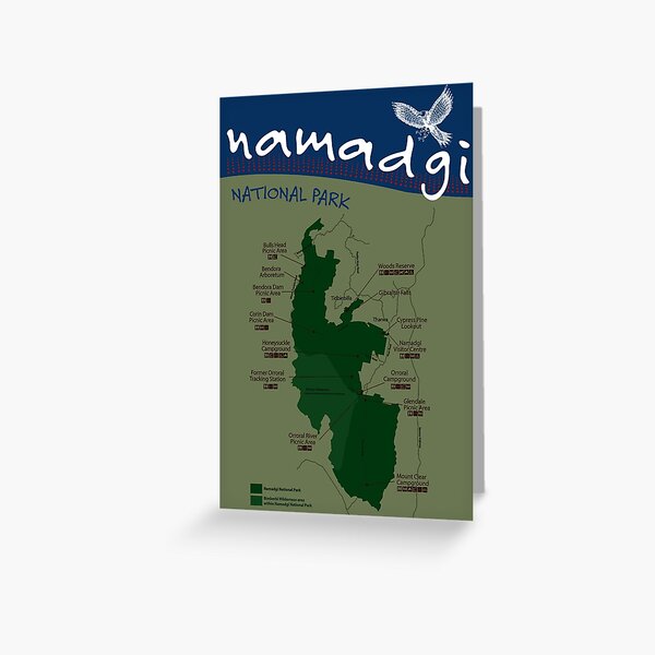 Namadgi National Park Greeting Card
