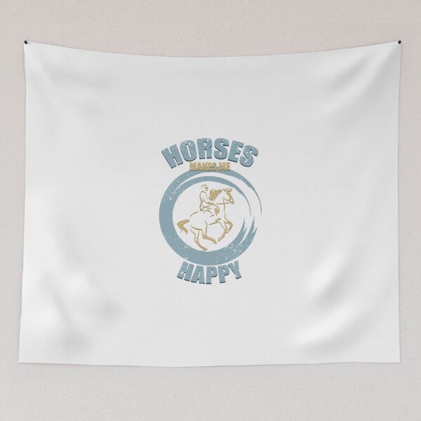 Item preview, Horses make happy designed and sold by bennikaufmann.