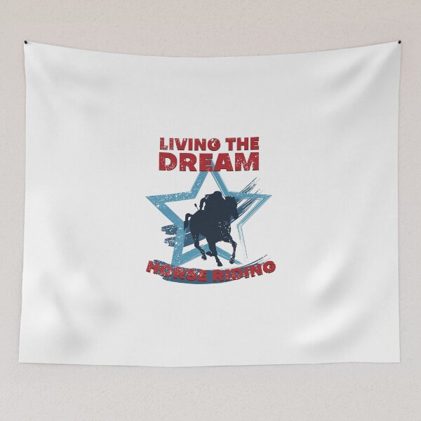 Item preview, Living the dream - riding designed and sold by bennikaufmann.