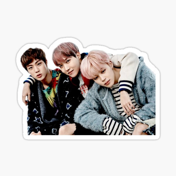 bts sticker by shewearsbowties redbubble