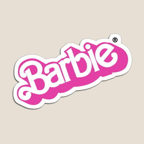 Barbie Classic-Logo Magnet