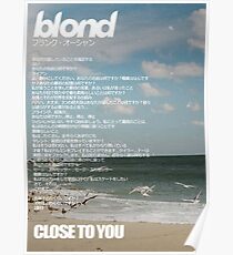 close to you ocean - Poster
