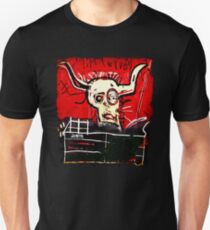 Cabra Basquiat bull skull contemporary art lover artist painter gift t shirt Unisex T-Shirt