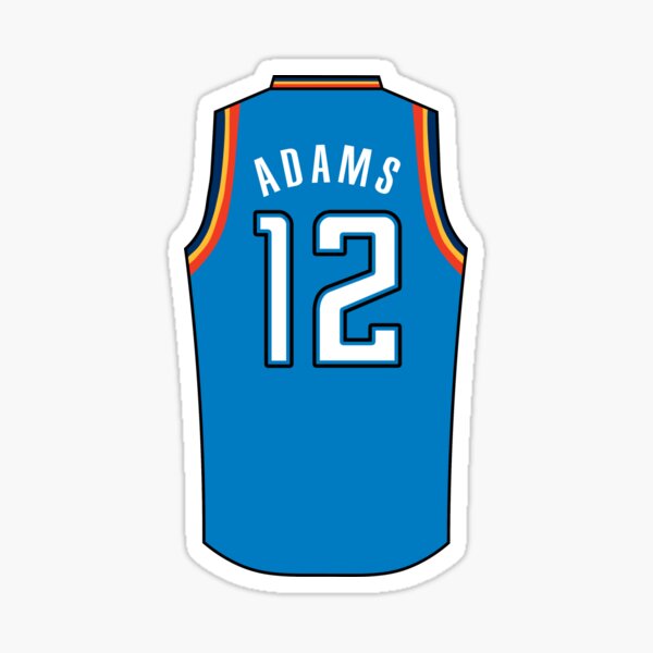Steven Adams Jersey Sticker