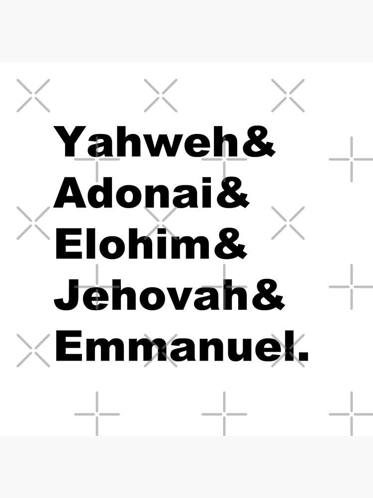 Adonai Elohim | Art Board Print