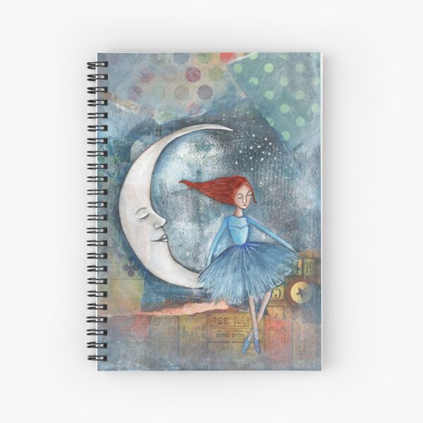 The Little Moon Dancer Spiral Notebook