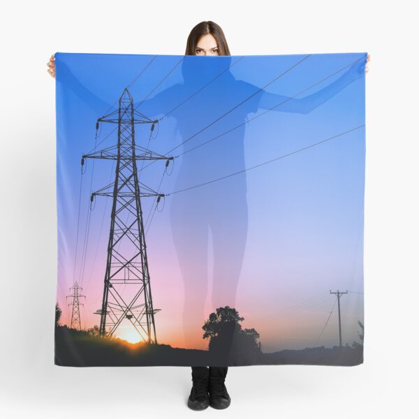 Item preview, Sunset Pylon designed and sold by FOLK ART FUSION by heidiannemorris.