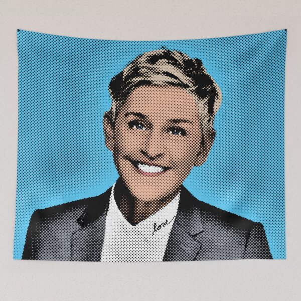 Item preview, Pop Art Illustration by Ellen DeGeneres designed and sold by PM-Artistic.