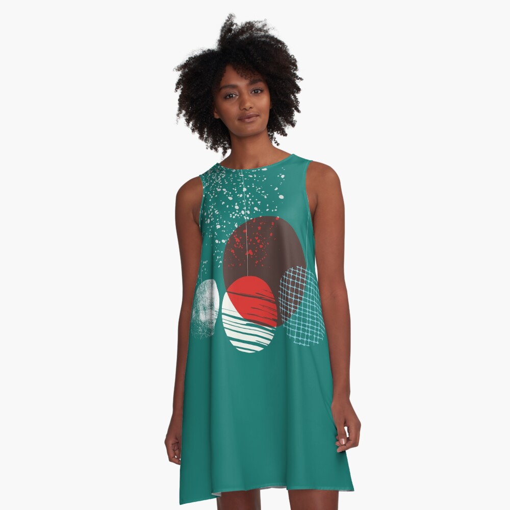 Item preview, A-Line Dress designed and sold by HoopandHoller.